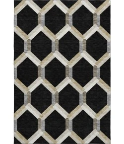 Addison Mayfield Black AMF2343 5ft. x 7ft. 6in. Rect. Rug