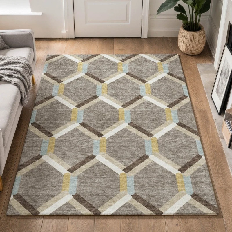 Addison Mayfield Brown AMF2343 5ft. x 7ft. 6in. Rect. Rug