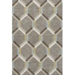 Addison Mayfield Brown AMF2343 - 8ft. Round Rug