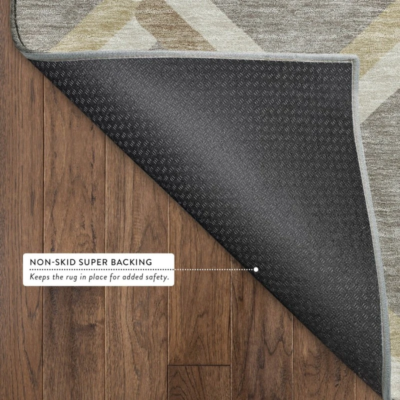 Addison Mayfield Brown AMF2343 - 8ft. Round Rug