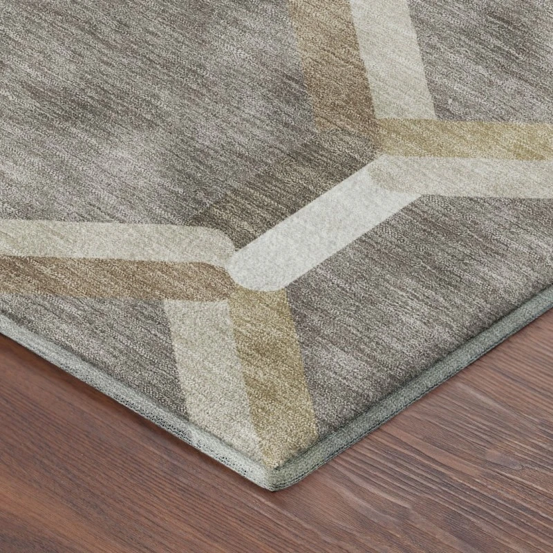 Addison Mayfield Brown AMF2343 - 8ft. Round Rug