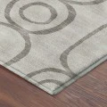 Addison Mayfield Brown AMF2344 - 8ft. Round Rug