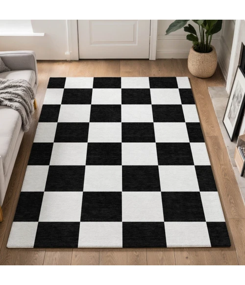 Addison Mayfield Black AMF2345 9ft. x 12ft. Rect. Rug