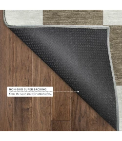 Addison Mayfield Brown AMF2345 9ft. x 12ft. Rect. Rug