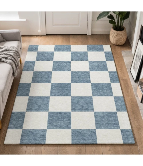 Addison Mayfield Blue AMF2345 2ft. 3in. x 7ft. 6in. Rect. Rug