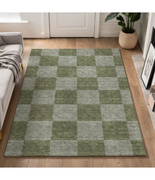 Addison Mayfield Green AMF2345 8ft. x 10ft. Rect. Rug