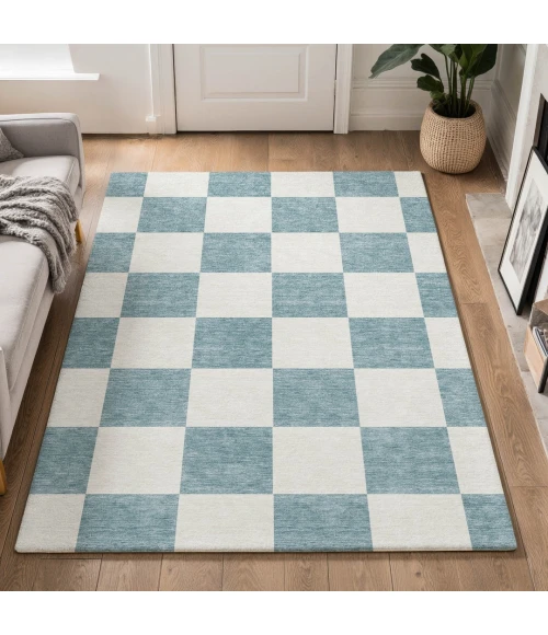 Addison Mayfield Teal AMF2345 8ft. x 10ft. Rect. Rug