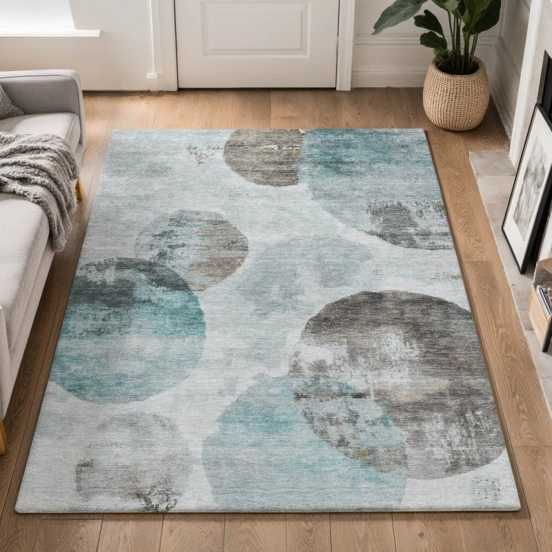 Addison Mayfield Teal AMF2346 8ft. x 10ft. Rect. Rug