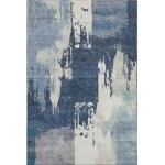 Addison Mayfield Blue AMF2347 - 8ft. Round Rug