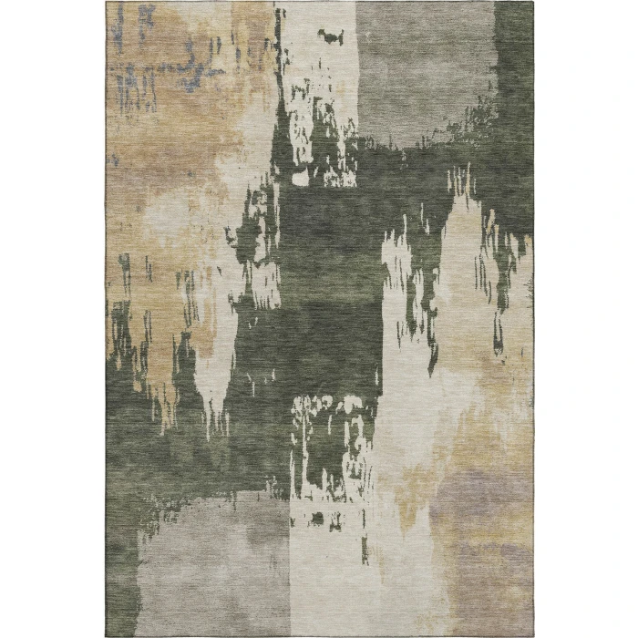 Addison Mayfield Green AMF2347 - 8ft. Round Rug
