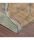 Addison Mayfield Orange AMF2348 - 8ft. Round Rug
