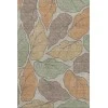 Addison Mayfield Orange AMF2348 - 8ft. Round Rug