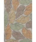 Addison Mayfield Orange AMF2348 - 8ft. Round Rug