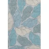 Addison Mayfield Teal AMF2348 - 8ft. Round Rug