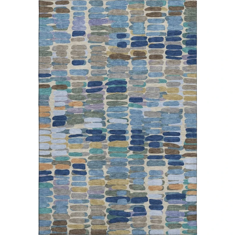 Addison Mayfield Blue AMF2349 2ft. 3in. x 7ft. 6in. Rect. Rug