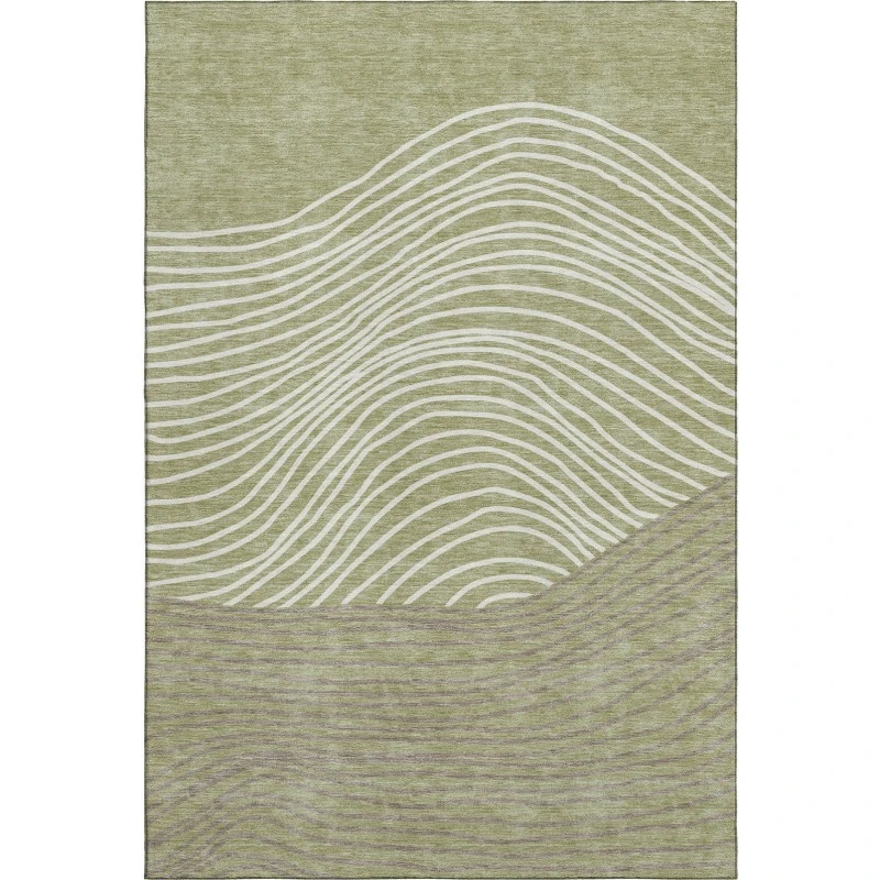 Addison Mayfield Green AMF2350 5ft. x 7ft. 6in. Rect. Rug