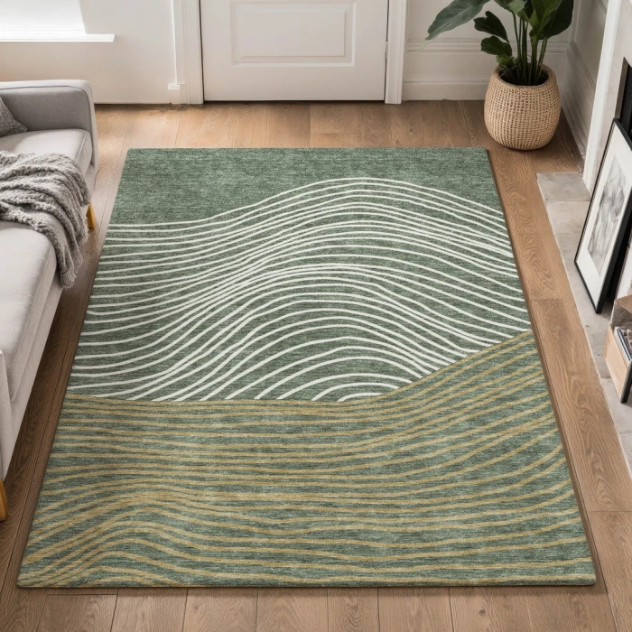 Addison Mayfield Green AMF2350 8ft. x 10ft. Rect. Rug
