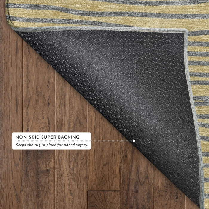 Addison Mayfield Gold AMF2350 - 8ft. Round Rug