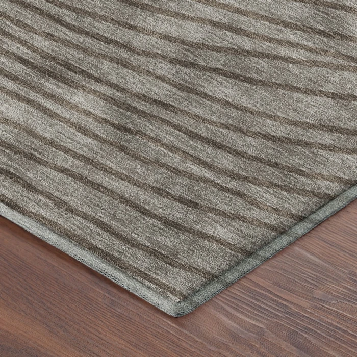 Addison Mayfield Brown AMF2350 - 8ft. Round Rug