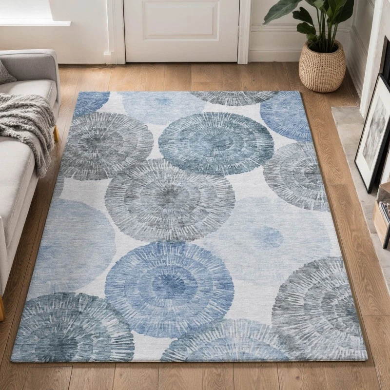 Addison Mayfield Blue AMF2351 2ft. 3in. x 7ft. 6in. Rect. Rug