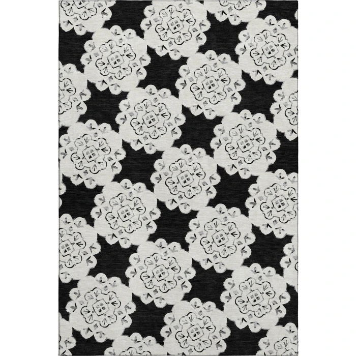 Addison Mayfield Black AMF2352 2ft. 3in. x 7ft. 6in. Rect. Rug