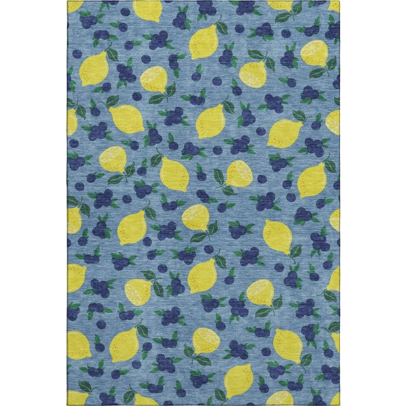 Addison Mayfield Blue AMF2354 5ft. x 7ft. 6in. Rect. Rug