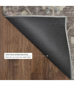 Addison Mayfield Brown AMF2355 - 8ft. Round Rug