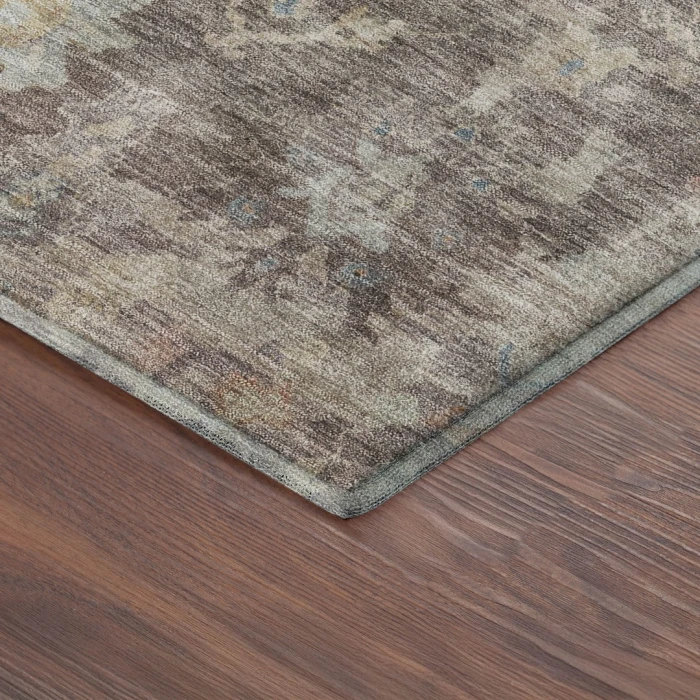Addison Mayfield Brown AMF2355 - 8ft. Round Rug