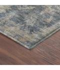 Addison Mayfield Blue AMF2355 - 8ft. Round Rug