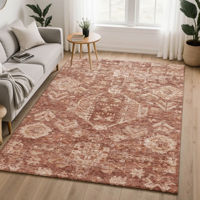 Addison Mayfield Orange AMF2356 9ft. x 12ft. Rect. Rug