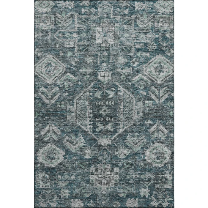 Addison Mayfield Teal AMF2356 2ft. 3in. x 7ft. 6in. Rect. Rug