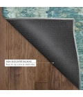 Addison Mayfield Teal AMF2356 9ft. x 12ft. Rect. Rug