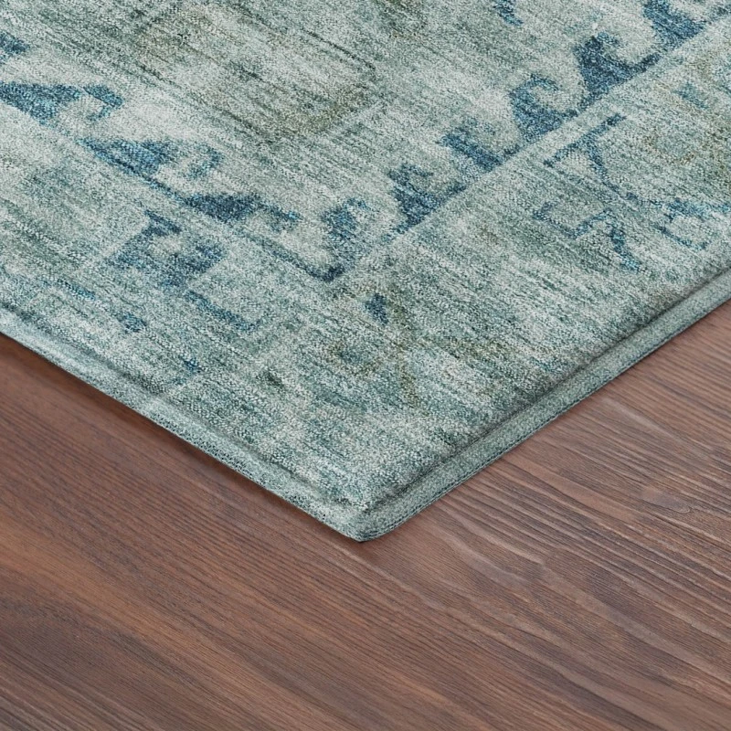 Addison Mayfield Teal AMF2357 2ft. 3in. x 7ft. 6in. Rect. Rug