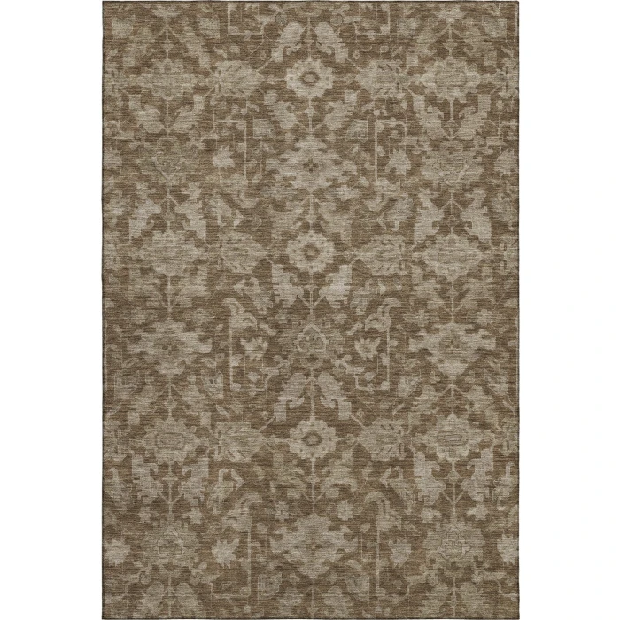 Addison Mayfield Brown AMF2358 - 8ft. Round Rug