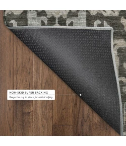 Addison Mayfield Brown AMF2358 - 8ft. Round Rug