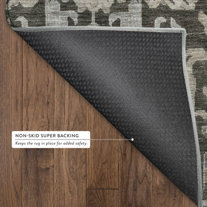 Addison Mayfield Brown AMF2358 - 8ft. Round Rug
