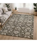 Addison Mayfield Brown AMF2358 - 8ft. Round Rug