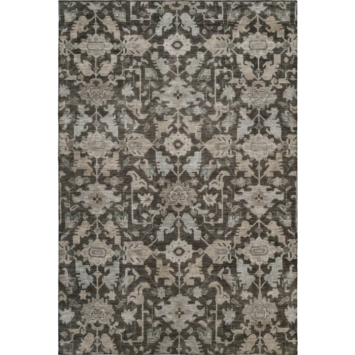 Addison Mayfield Brown AMF2358 - 8ft. Round Rug