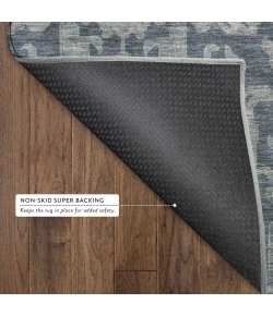 Addison Mayfield Blue AMF2358 - 8ft. Round Rug