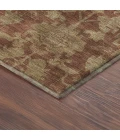 Addison Mayfield Orange AMF2358 - 8ft. Round Rug