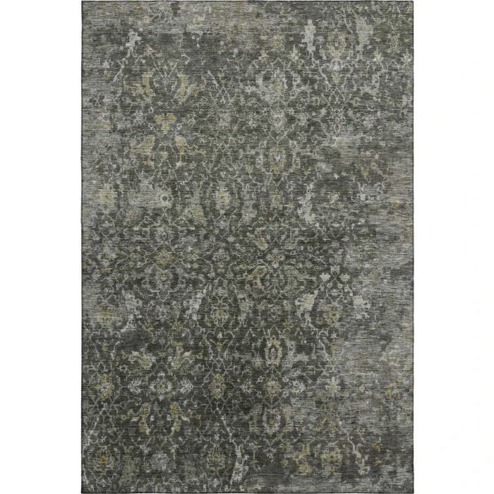 Addison Mayfield Gray AMF2359 - 8ft. Round Rug