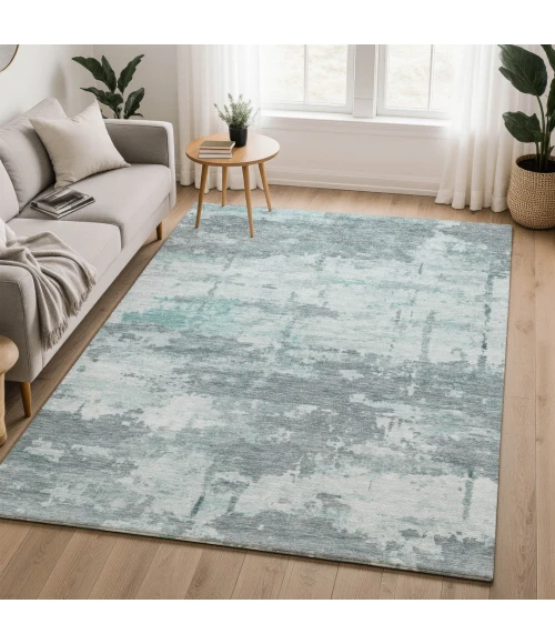 Addison Mayfield Teal AMF2362 9ft. x 12ft. Rect. Rug