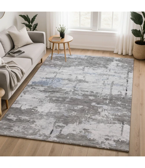 Addison Mayfield Brown AMF2362 - 8ft. Round Rug