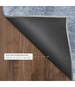 Addison Mayfield Blue AMF2364 - 8ft. Round Rug