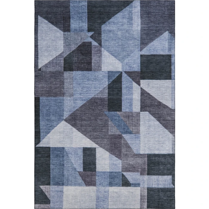 Addison Mayfield Blue AMF2365 - 8ft. Round Rug