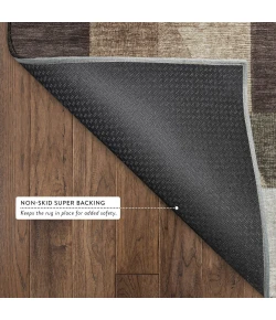Addison Mayfield Brown AMF2365 - 8ft. Round Rug