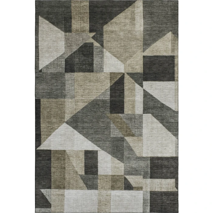 Addison Mayfield Gray AMF2365 - 8ft. Round Rug