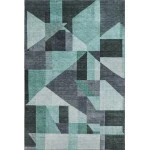 Addison Mayfield Teal AMF2365 8ft. x 10ft. Rect. Rug