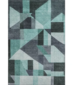 Addison Mayfield Teal AMF2365 2ft. 3in. x 7ft. 6in. Rect. Rug