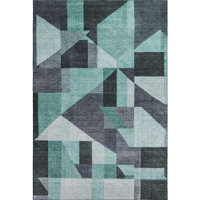 Addison Mayfield Teal AMF2365 5ft. x 7ft. 6in. Rect. Rug